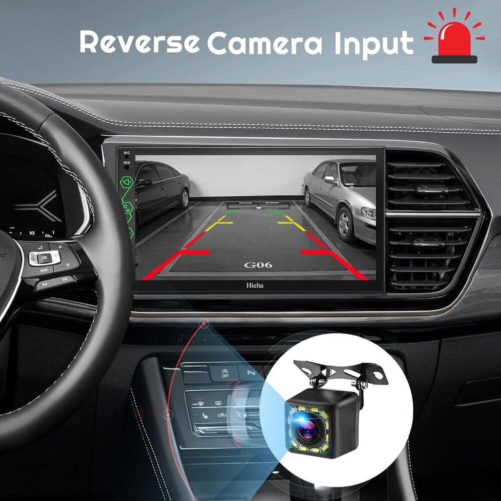 Car Stereo Bluetooth with Voice Control Backup Camera 5.3" TouchScreen - Picture 5 of 7